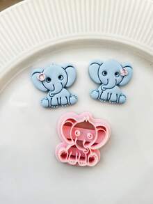 Serie de Animales Adorables Moldes de Corte de Arcilla Polimérica para la Fabricación de Joyas, Aretes y Accesorios con Troqueles de Corte Precisos y Herramientas de Molde de Arcilla Suave Perfectos para Fabricantes de Joyas, Entusiastas de las Manualidades y un Regalo Ideal para los Amantes del DIY - Serie de animales - Ver 7