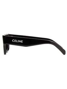 Celine 黑色猫眼框眼镜 - 法式时尚优雅眼镜，适合女性佩戴。男女皆宜。醋酸纤维镜框，轻盈舒适，佩戴在鼻梁上无压迫感。 - 黑色 - 查看 8