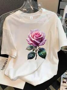 Halloween Graphic T-Shirt - White - View 1