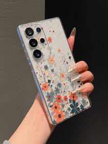 1 buah Casing Ponsel TPU Transparan Bermotif Bunga yang Kompatibel dengan iPhone 7/8/7Plus/8Plus/X/XS/XR/XSMax/11/11Pro/11ProMax/12/12Pro/12ProMax/12Mini/13/13Pro/13ProMax/13Mini/14/14Pro/14ProMax/14Plus/15/15Pro/15ProMax/15Plus/16/16Pro/16ProMax/16Plus/17/17Pro/17ProMax/Air, Galaxy S25/S25Plus/S25Ultra, S24/S24Plus, Honor 400/400Pro/500/500Pro, A3/A5 (Versi Internasional), 13C/14C/15C (Versi Internasional) - MultiWarna - View 7