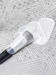 Makeup Brush Protective Cover, Matte EVA Material, Dust-Proof Odorless, Portable Protective Cover - White - View 2