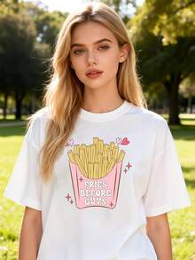 Women T-Shirts - White - View 6