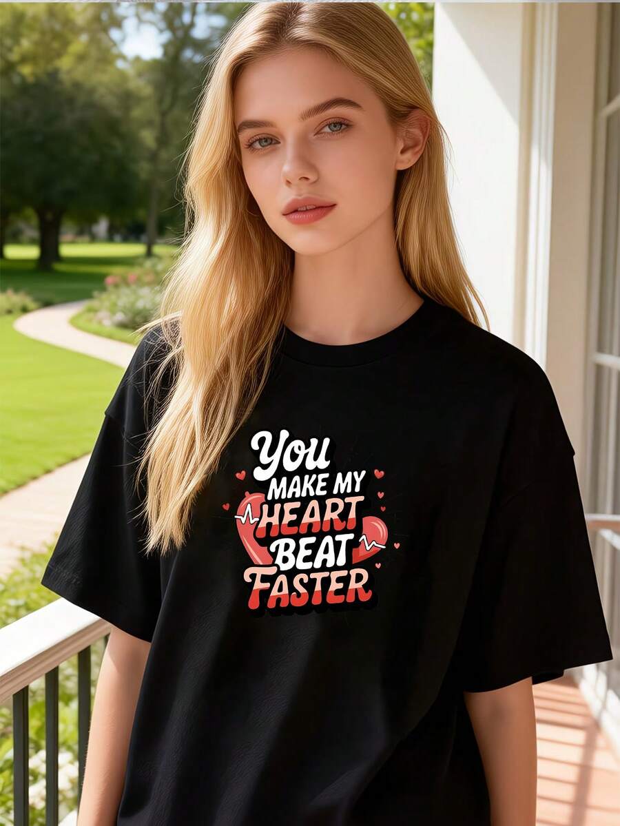 Women T-Shirts - Black - View 1