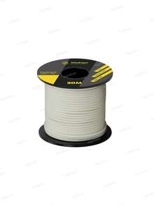Cordón paracord 100% nailon, 2mm, 30m, tipo I de un solo hilo, cuerda para tienda de campaña, apto para camping, pulseras y talla grande - Multicolor - Ver 28