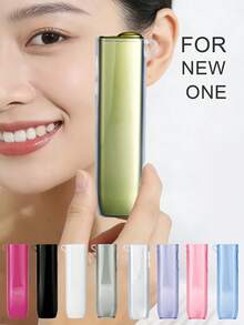 BLBLBL 1STE All New Solid Color Minimalist Transparent TPU Soft Material Protective Case With Hanging Hole FOR IQOS ILUMA I ONE + One Replacement Tool, Wear-Resistant Lightweight TPU Material Anti-Drop Anti-Scratch Full Hand Feel Non-Slip, Suitable For Daily Use - Transparent Version - View 1