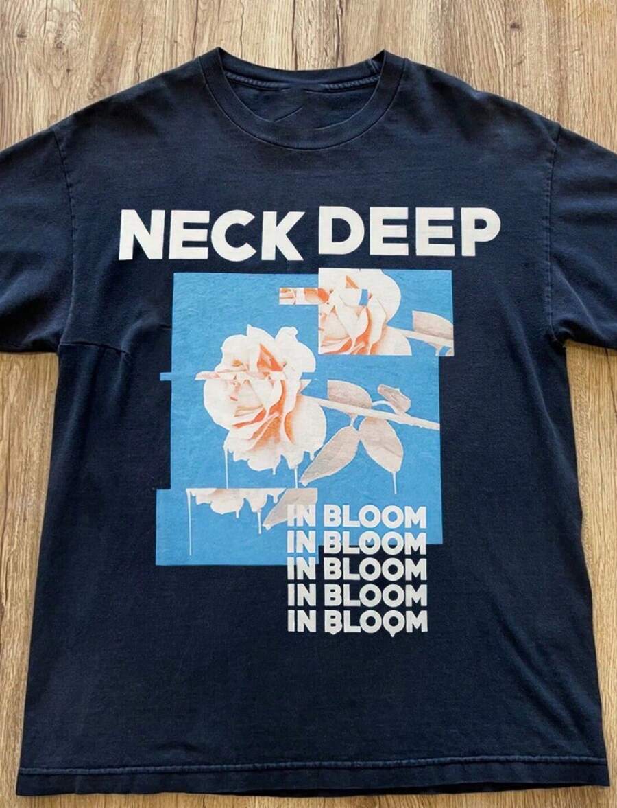 New Popular Placebo Band T-Shirt In Black Cotton, All Sizes Available - Back 4 - View 1