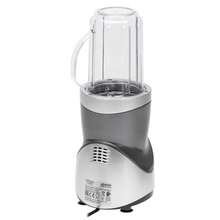 Adler خلاط شخصي Blend & Go مجموعة خلاط سموذي 1200W زجاجات 700ml 500ml 300ml وظيفة النبض سحق الثلج 4-شفرات & 2-شفرات حماية من الحرارة الزائدة أسود - قابس اتحاد أوروبي نوع E (220 إلى 240 فولت) - مشاهدة 3