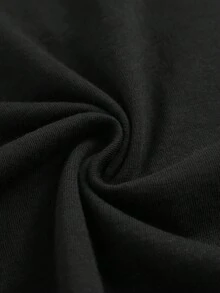 Camiseta divertida de fútbol, adecuada para celebraciones de cumpleaños de 7 años, apta tanto para niños como para niñas.Top cómodo, fácil de llevar, la gama de tallas es de 120-160. - Negro - Ver 5