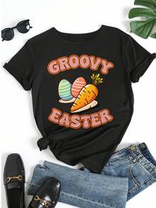 Women T-Shirts - Black - View 5
