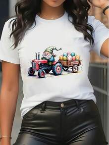 Women T-Shirts - White - View 6