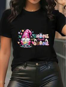 Women T-Shirts - Black - View 1