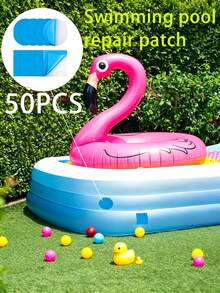 20/10pcs Multi-Functional Self-Adhesive Waterproof Repair Patches, Square Cuttable Inflatable Product Repair Stickers, Suitable For Swim Rings, Tents, Sleeping Bags, Air Mattresses, Pools And Smooth Object Surfaces, Portable Outdoor And Home Emergency Repair Patches - Multiple Styles - View 2