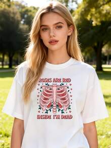 Women T-Shirts - White - View 6