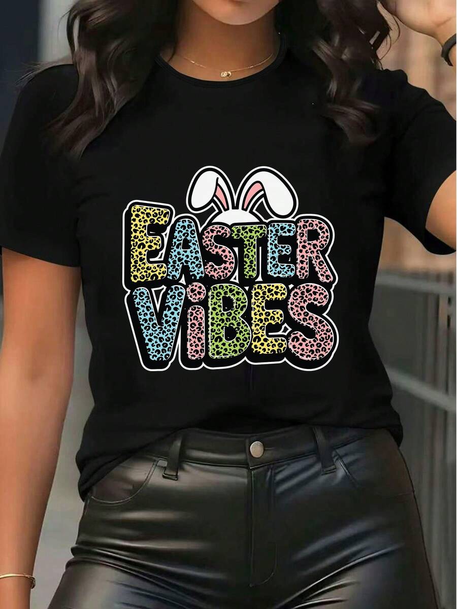 Women T-Shirts - Black - View 1