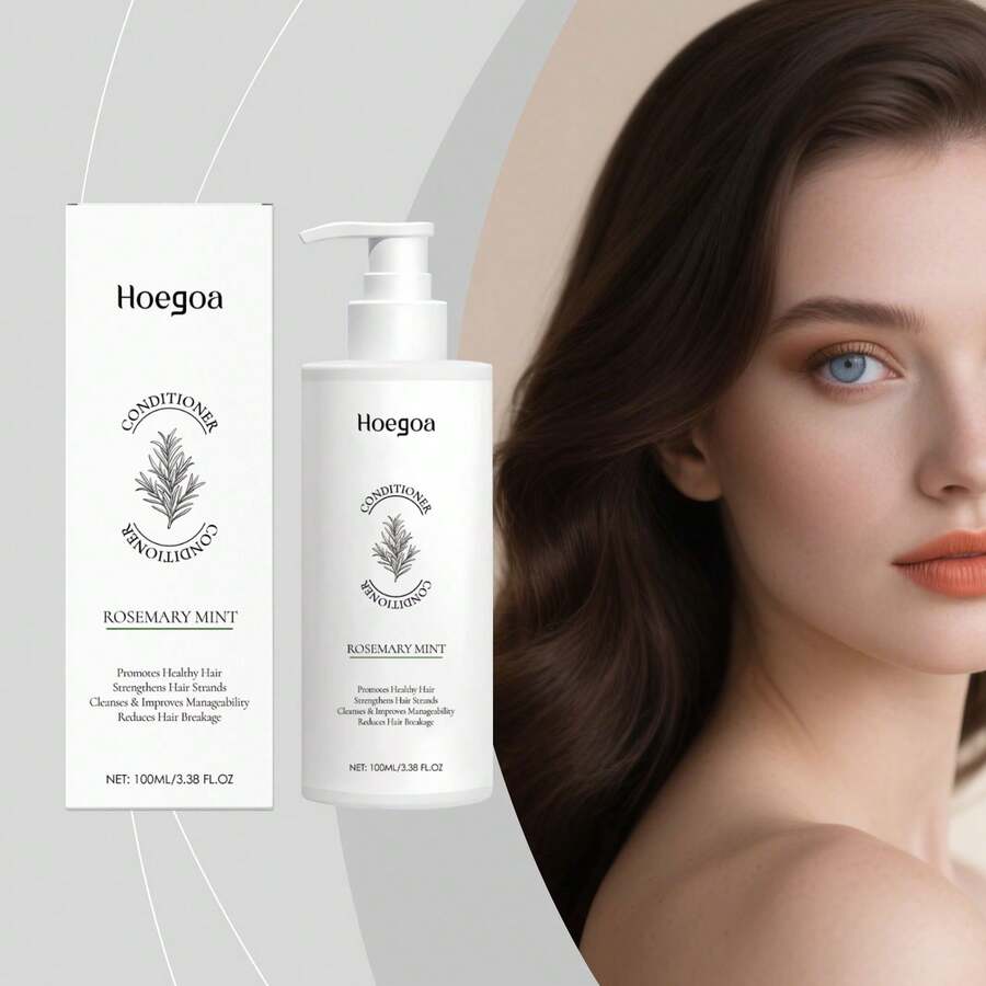 Champú acondicionador de menta y romero, antipérdida de cabello, crecimiento del cabello, limpieza del cuero cabelludo, Control de aceite, champú nutritivo anticaspa para el cabello - 1 - Ver 1