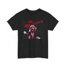 CAMISETA GRÁFICA DE TERROR DE ART THE CLOWN TERRIFIER 3 - Negro - Ver 1