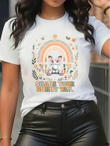 Women T-Shirts - White - View 6