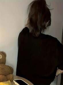 Women T-Shirts - Black - View 4