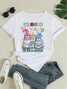 Women T-Shirts - White - View 4