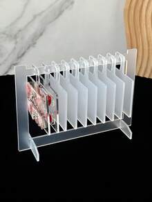 Nail Art Acrylic Display Board With Hooks, Japanese Style Color Chart, Desktop Sample Storage Rack, Work Sample Tool - Multicolor - View 9