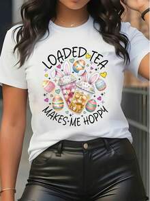 Women T-Shirts - White - View 6