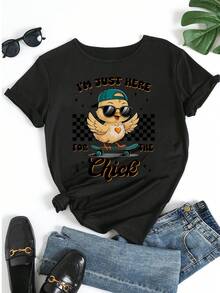 Kvinnor T-shirts - Svart - Visa 5