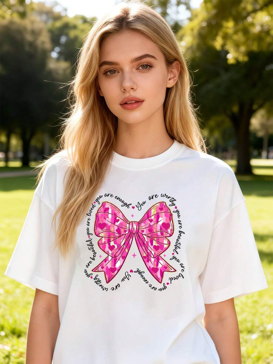 Women T-Shirts - White - View 1