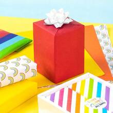 Wrapping Tissue Paper - 60 Sheets 14x 20 Inch Colorful Color Tissue Paper Bulk Wrapping, Arts Crafts, Packing and Decorations - Arcoíris - Ver 7