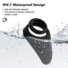 Silicone Cock Ring Prostate Massager Male Penis Enhancement Long Lasting Cockring Sex Toys For Men Masturbstrtee - one-size - View 4