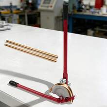 15 Mm/22 Mm Manuelle Rohrbügemaschine, Professionelle Manuelle Rohrbügemaschine Rohrbügemaschine Mit 2 Schlitzen, Kupferrohr Eisenrohr Aluminiumrohr Edelstahlrohr - Verrotten - Übersicht 2