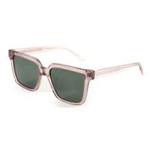 cuadradas personalizadas BLUEMOKY para mujer,  con protección UV400 de acetato,  multifocales para corrección de miopía - 006 PINK + Progresivo + 1.56 + Polarizado - Ver 1