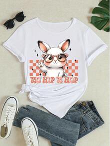 Women T-Shirts - White - View 4