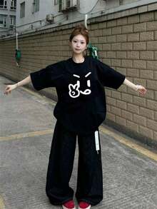 Women T-Shirts - Black - View 1