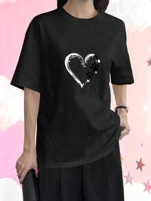 Women T-Shirts - Black - View 1
