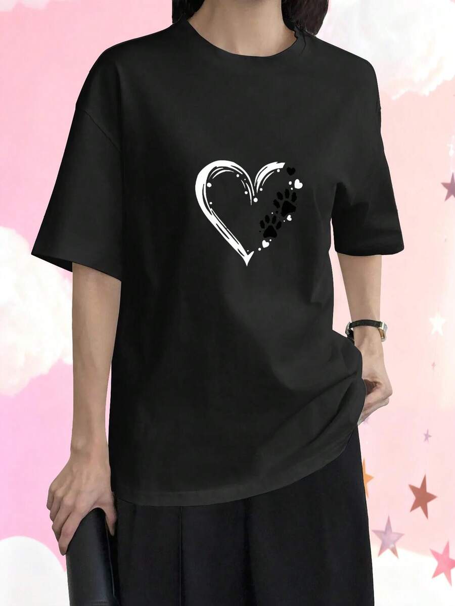 Women T-Shirts - Black - View 1