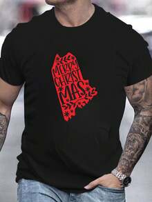 Men T-Shirts - Black - View 6