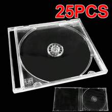 25 X Single CD Jewel Case With Clear Tray – With 10.4 Mm Spine-- For 1 Disc - View 4