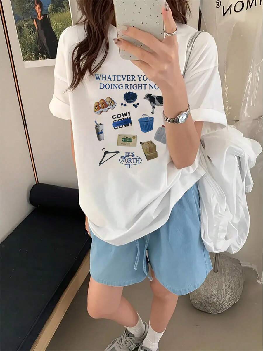 Women T-Shirts - White - View 1