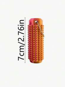 Adult Stress Relief Hand Massage Toys, Help Relax Muscles And Relieve Stress, Portable 3D Printed Breathable Keychain Pendant Tactile Tool With Textured Bumps And Ventilation Holes, Suitable For Office, Travel, Outdoor, Back To School - A - View 11