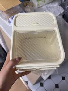 1件極簡實用多色免鑽孔壁掛式衛生紙盒，防水防潮雙層浴室捲筒衛生紙架，大容量捲紙分配器，多功能收納架，母親節父親節禮物 - 彩色 - 查看 4