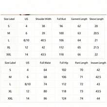 Loose Casual Two-Piece Set For Women, Solid Short Sleeve Crew Neck Top And White Leaf Print Wide Leg Pants, Lightweight Comfortable Outfit For Spring - 綠色 - 查看 9