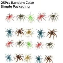 25pcs Random Color Simple Packaging Sea Urchin Lure, Suitable For Saltwater And Freshwater Environments, Soft Realistic Sea Urchin Design, Specially Designed For Anglers, Daily Stock Available And Wholesale Fishing Tackle Prices - Multicolor - View 1