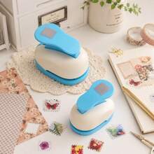 Alat Pelubang Kertas Stempel, Pemotong Tepi Dekoratif, Alat Scrapbooking, Pelubang Tuas Manual untuk Scrapbook, Jurnal, dan Pembuatan Kartu - Mesin stempel - View 9