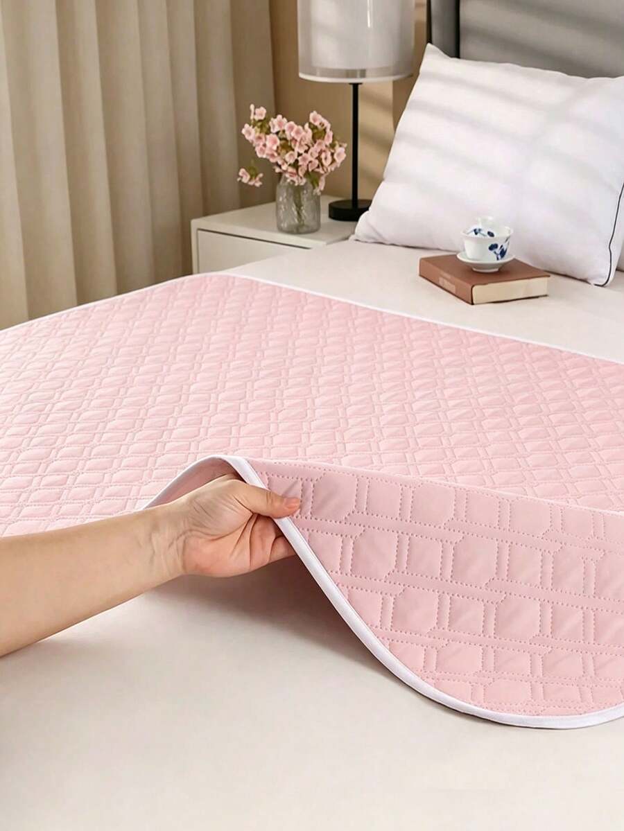 Reusable Leak-Proof Menstrual Pad, Waterproof Washable Mattress Pad, Mattress Protector, Suitable For Women During Menstruation, Incontinence, Bedwetting, Suitable For Adults And Elderly, Leak-Proof Mattress Protector - Multicolor - View 1