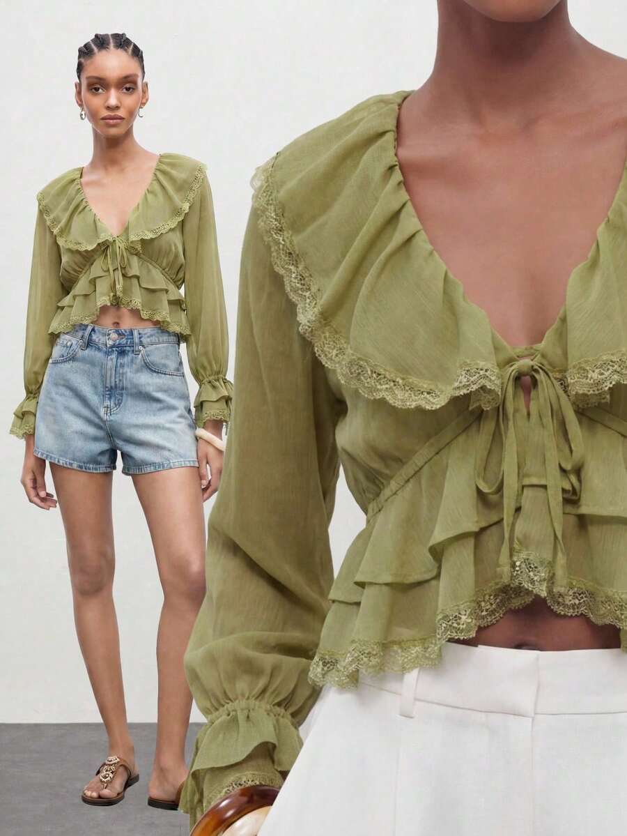 Women Blouses & Shirts - Purple 2 - View 1