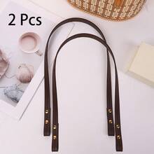 2pcs PU Leather Handbag Handles DIY Wallet & Purse Making Supplies Back To School Supplies,Handbag Strap - Multicolor - View 13