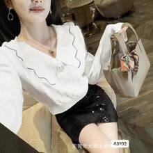 Women Lightweight Cardigans - Apricot - View 2