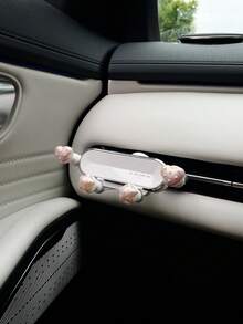 Heart-Shaped Car Phone Holder, Creative Car Air Vent Phone Navigation Bracket, Car Phone Mount, Auto Accessories - A - View 9