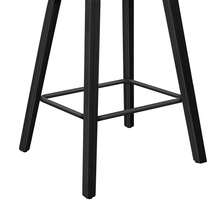 ALFORDSON 4x Stools Bar Stool Counter Kitchen Bar Wooden Chairs Wade - Black - View 4