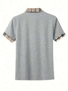 Fashionable Casual Top For Women - 灰色的 - 查看 3